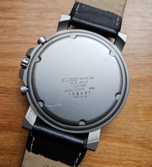 Zegarek Citizen titanium 0510-S72391 HSB, quartz