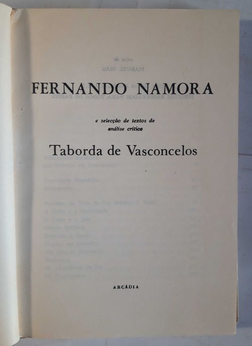 Livro Ref Par 2- Taborda de Vasconcelos - Fernando Namora
