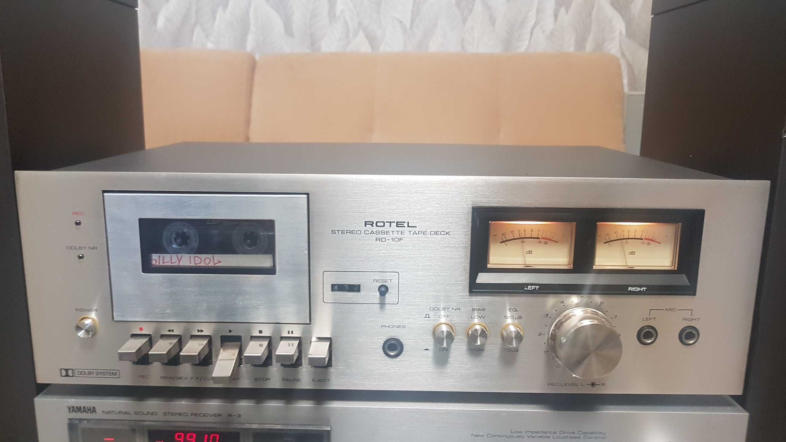 Кассетная дека Rotel RD-10F stereo made in Japan