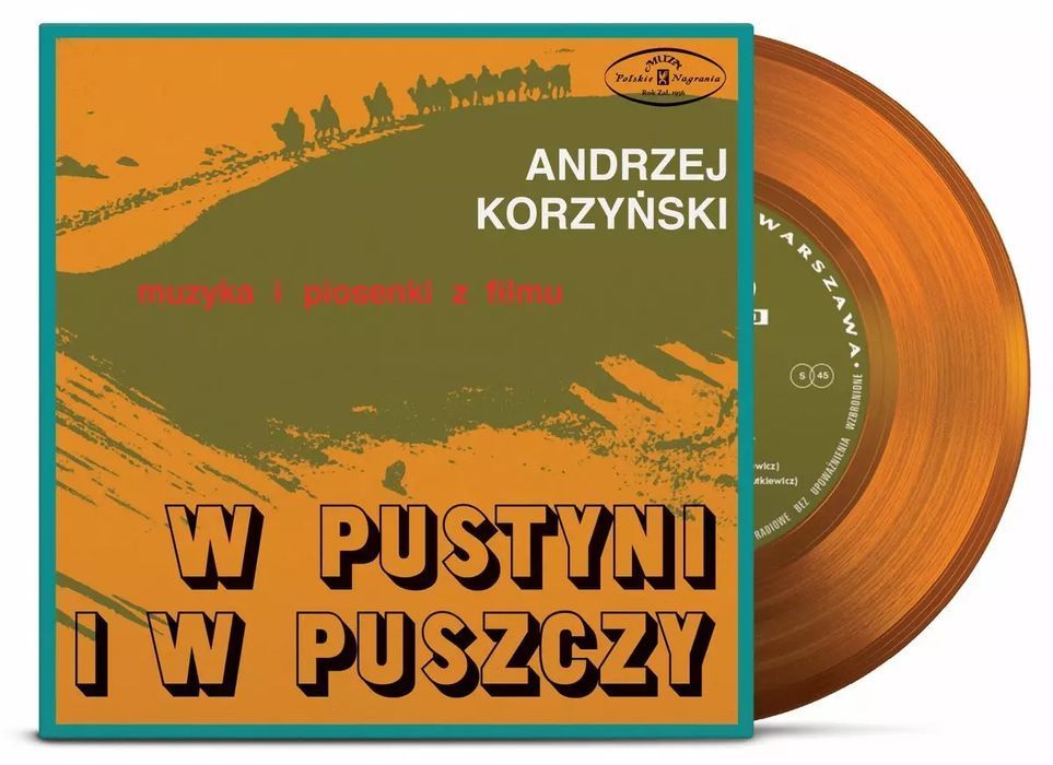 W pustyni i w puszczy, złoty LP. Warner Music Polska
