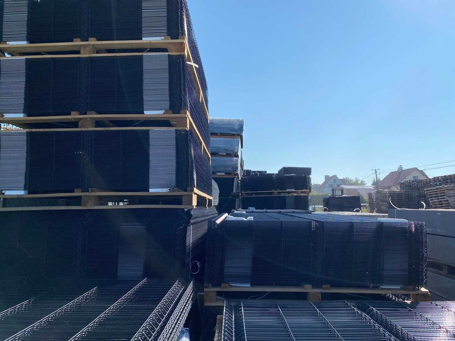 PROMOCJA!! panelowe ogrodzenie H=123 #4  zestaw 45zł/mb