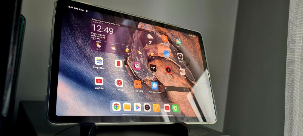 Tablet Xiaomi Mi Pad 5 / Ideał / Dodatki / Etui / Stojak