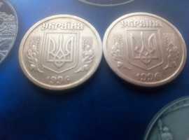 Монета НБУ 1грн. 1996 р.