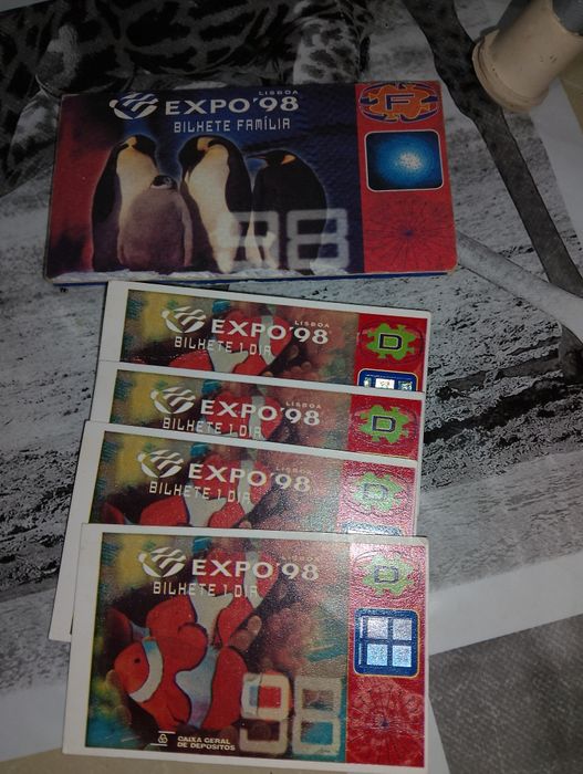 Bilhetes EXPO98 -familiar