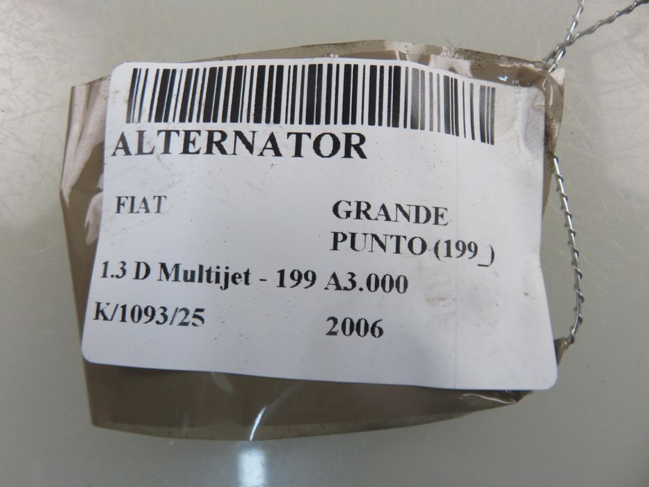 Alternator Fiat Grande Punto 1.3 D Multijet 90