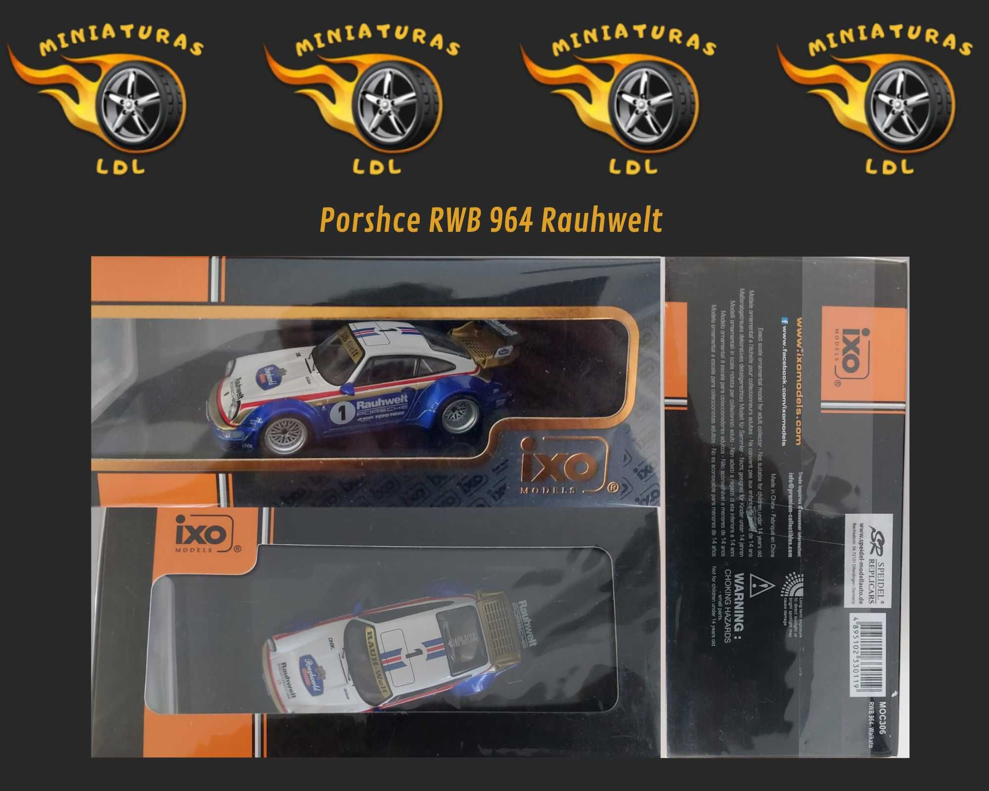 Porsche RWB 964 Rauhwelt IXO 1/43