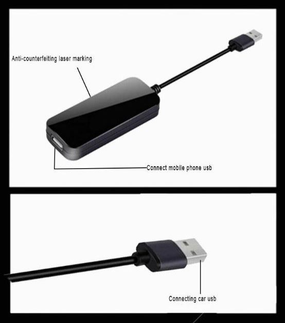 Dongle Android para todos os rádios.