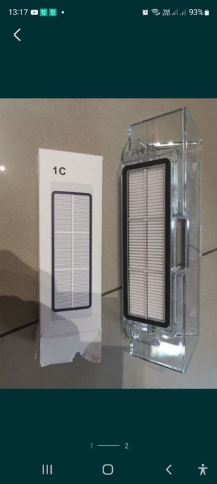 Xiaomi Mi 1C pojemnik na kurz plus filtry