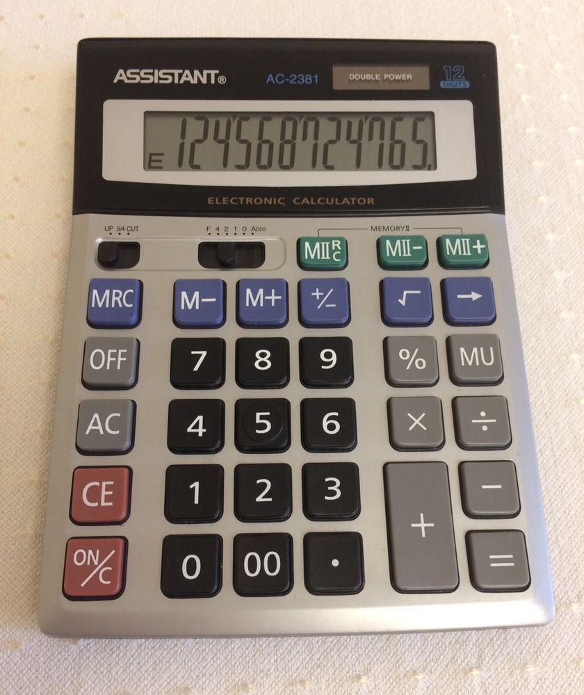 Настільний  калькулятор АС-2381