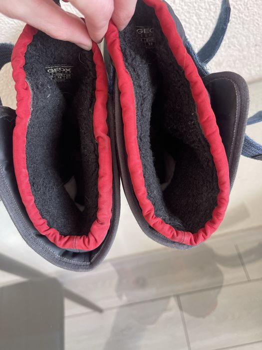 Зимові чоботи чобітки черевики на хлопчика GEOX оригінал 38 розмір