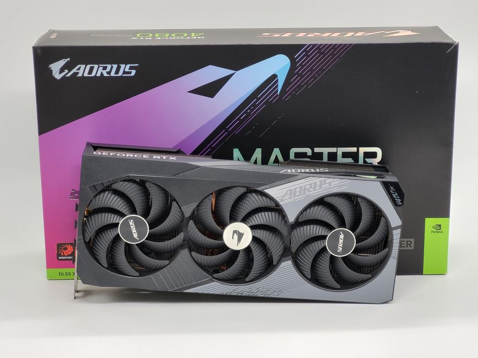 Відеокарта Gigabyte RTX 4080 Super Aorus Master 16GB GDDR6X (256bit)