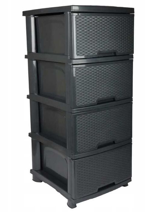 Organizer Szafka Półka Komoda z Szufladami Plastikowa Wolnostojąca