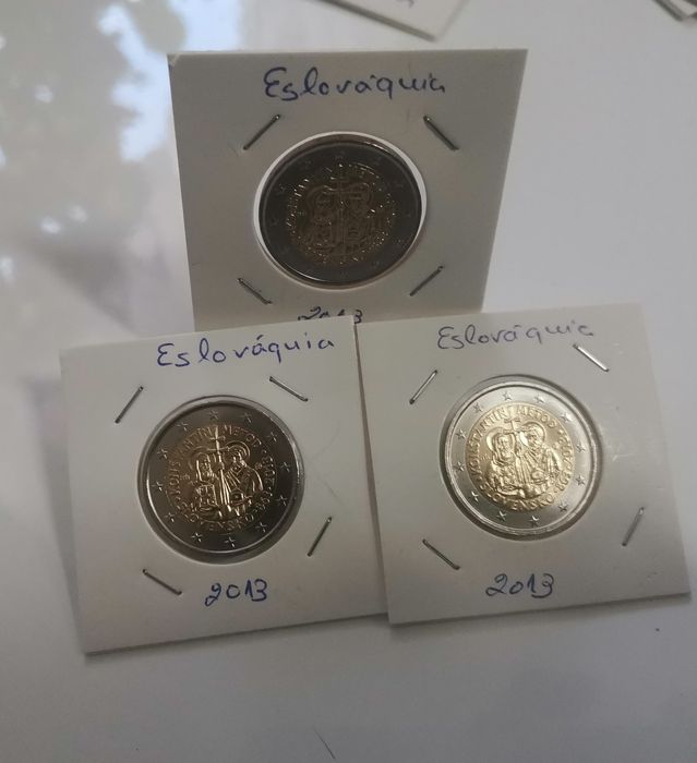 Moeda UNC comemorativa de 2€ - Eslováquia 2013