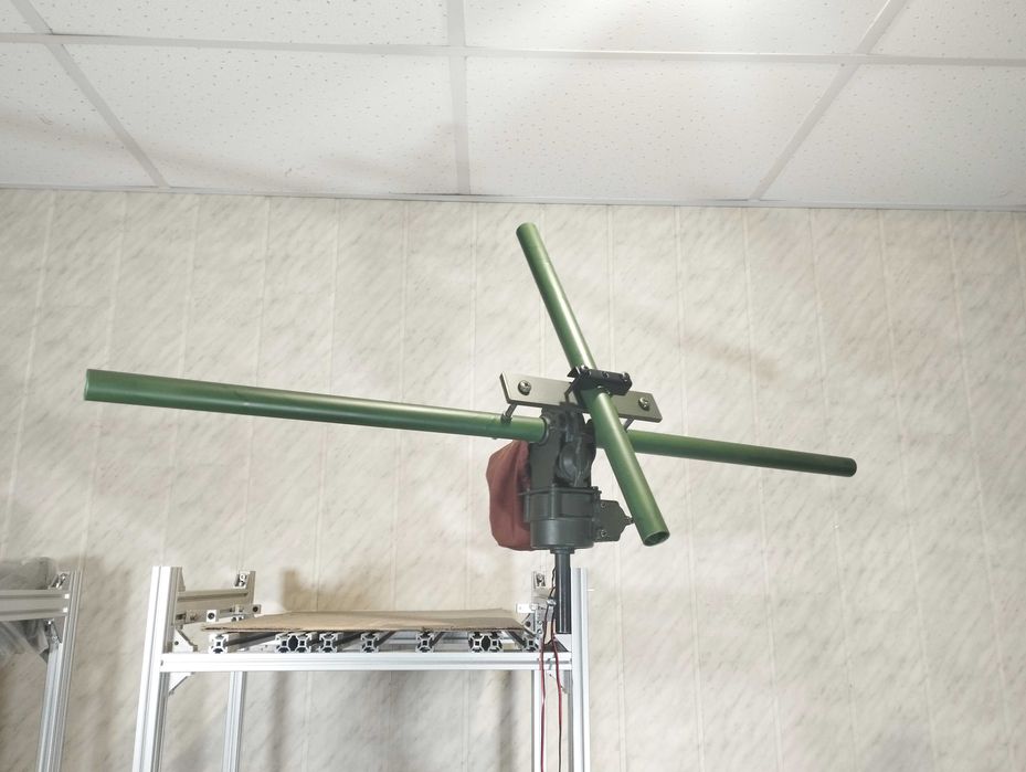 Усиленный поворотный механизм для антенн 2-осевой поворотник фпв антен