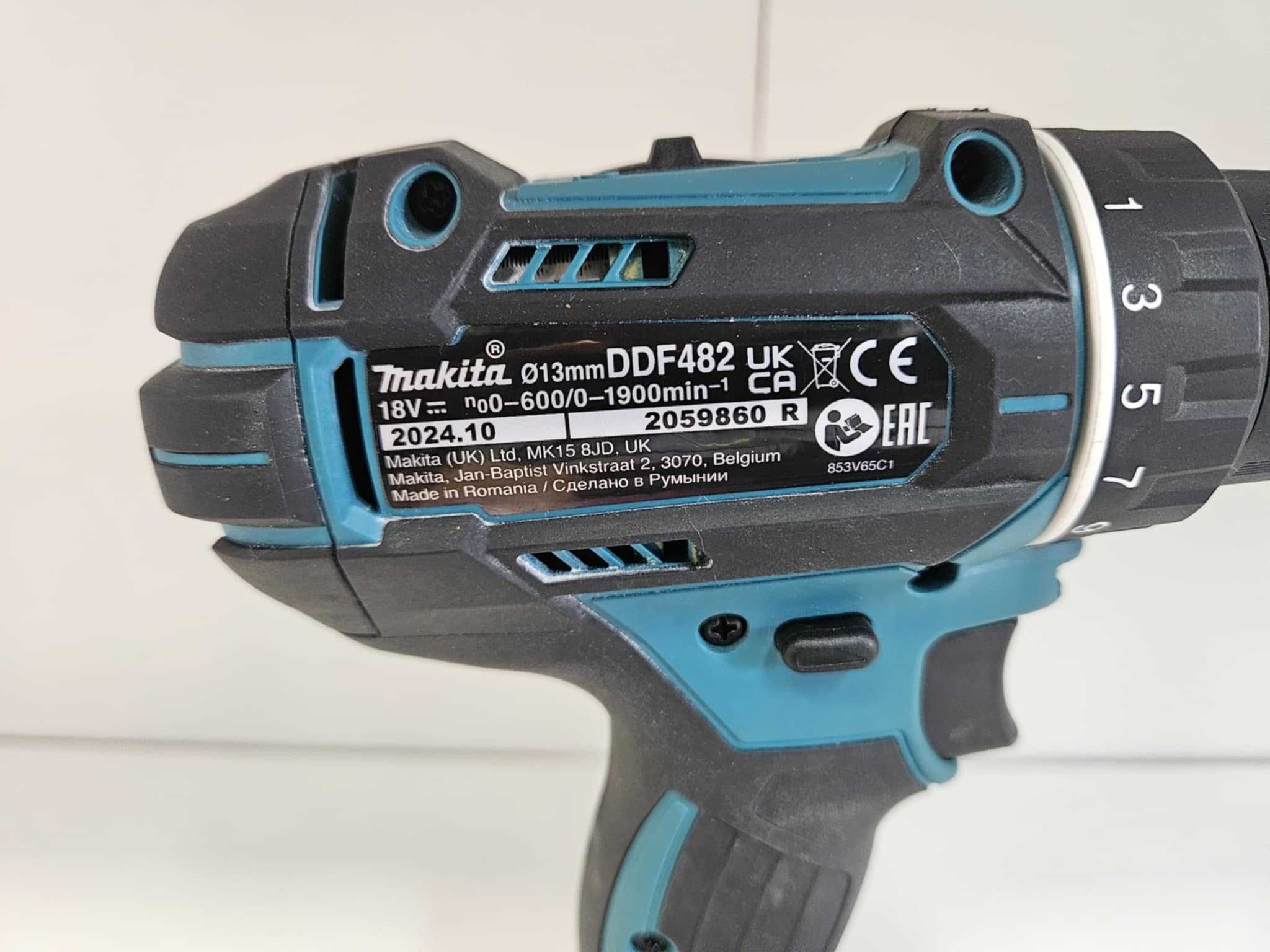 Wiertarko Wkrętarka Makita DDF482 + Akumulator Makita 5.0Ah