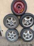Komplet kół 4x100 15 cali z honda Civic VII