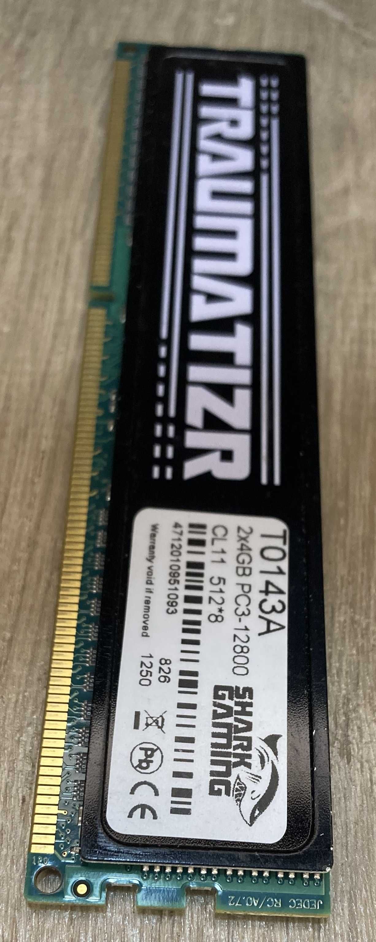 Pamięć Ram TRAUMATIZR 8GB Kit 2x4GB PC3 1600MHz T0143A