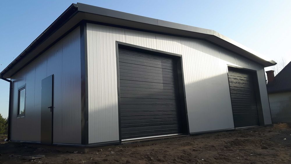 PRODUCENT! Garaż ocieplany z płyty warstwowej kontener pawilon blaszak