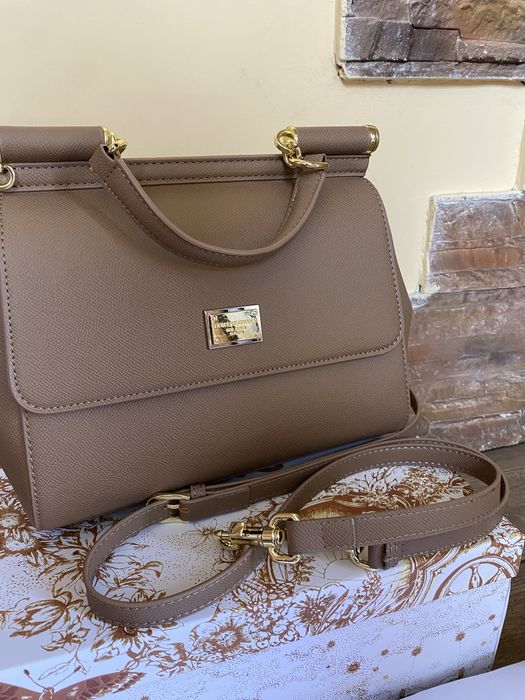 Сумка Dolce&gabbana sicilly d&g натуральна шкіра