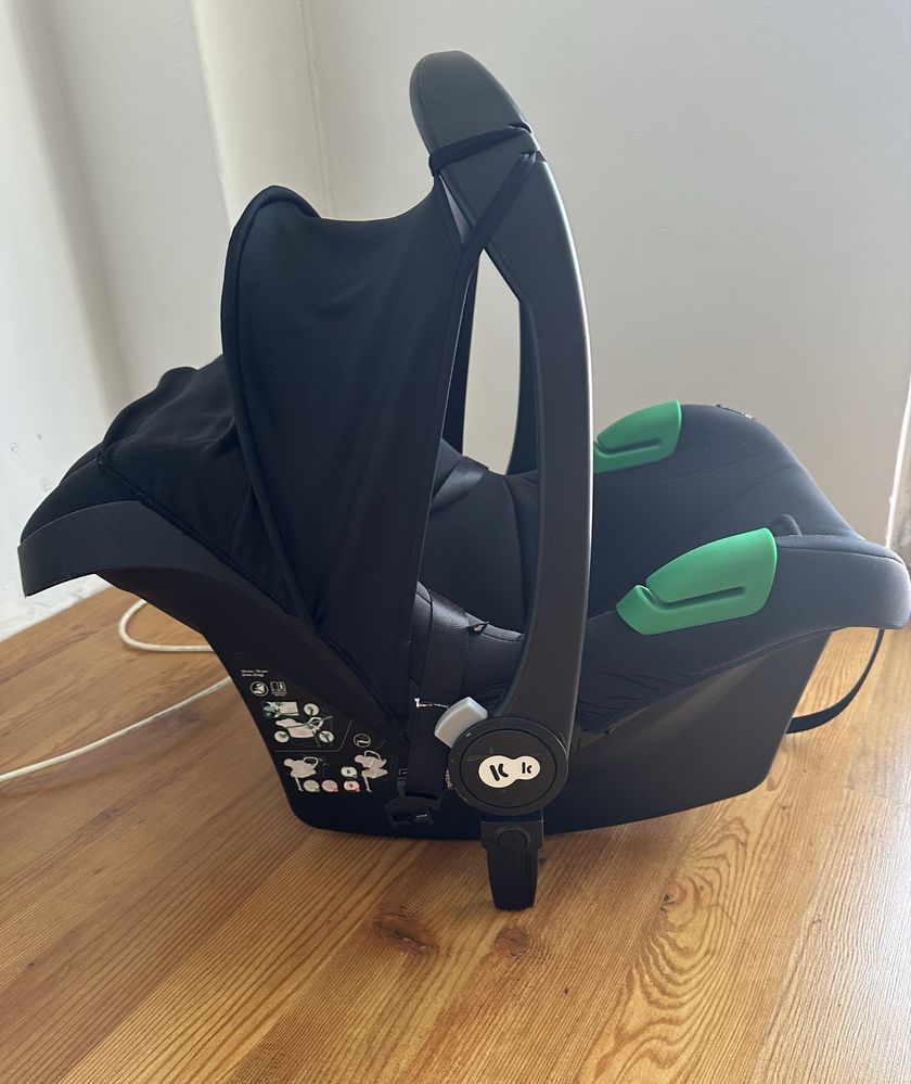Carrinho de bebe kinderfraft + baby conforto