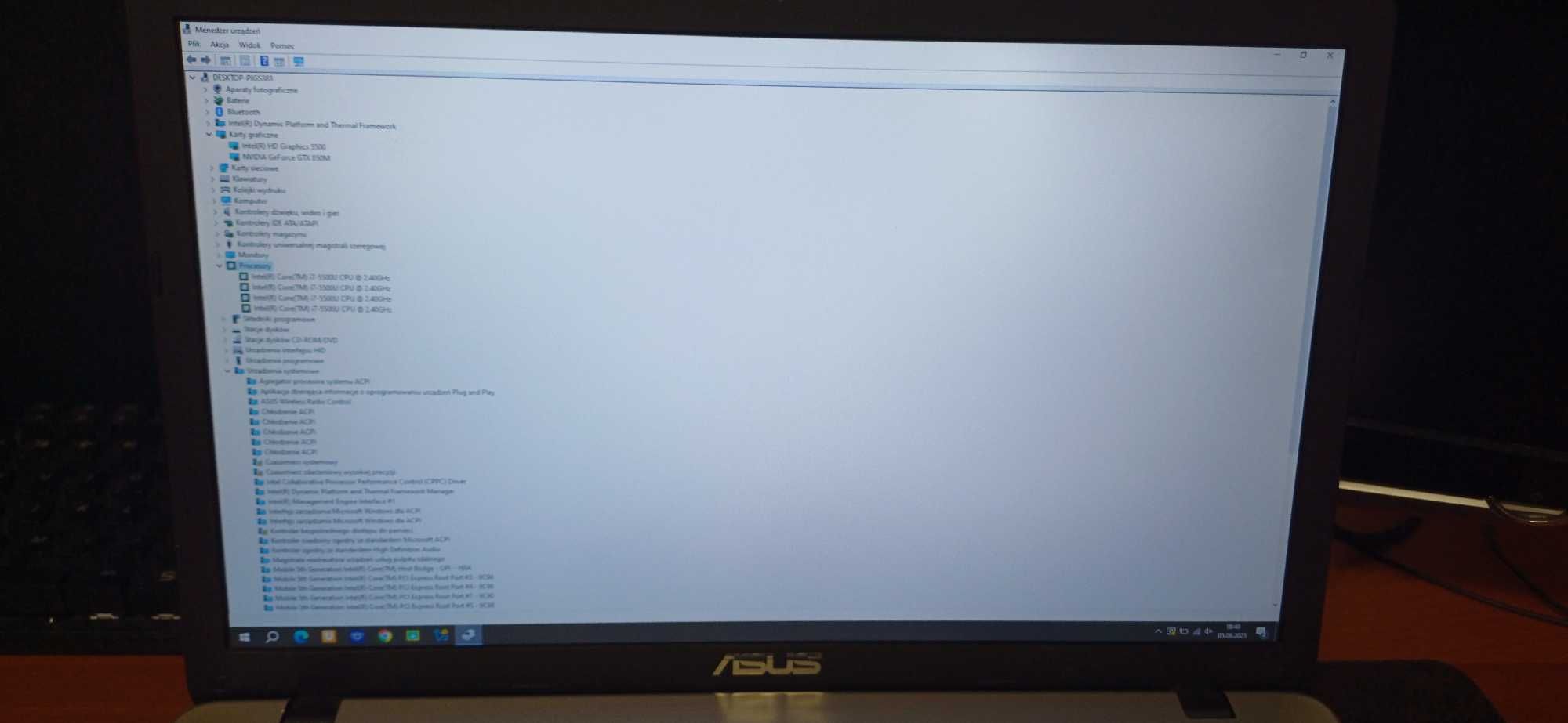 Laptop ASUS X751LKB