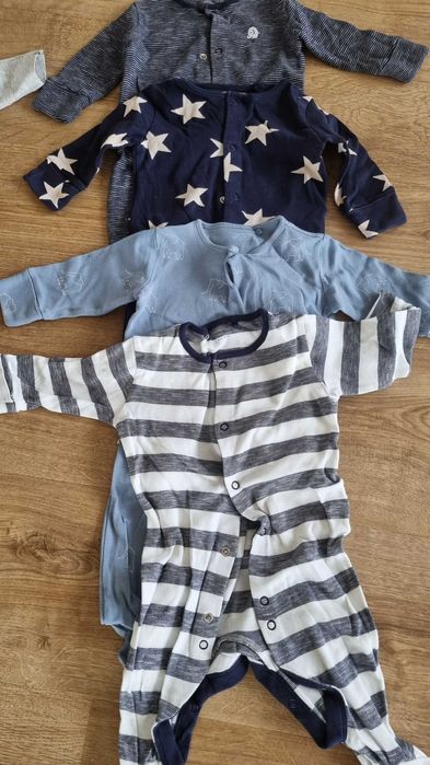 Śpioszki Next - 4pak , chłopiec 3- 6 mc