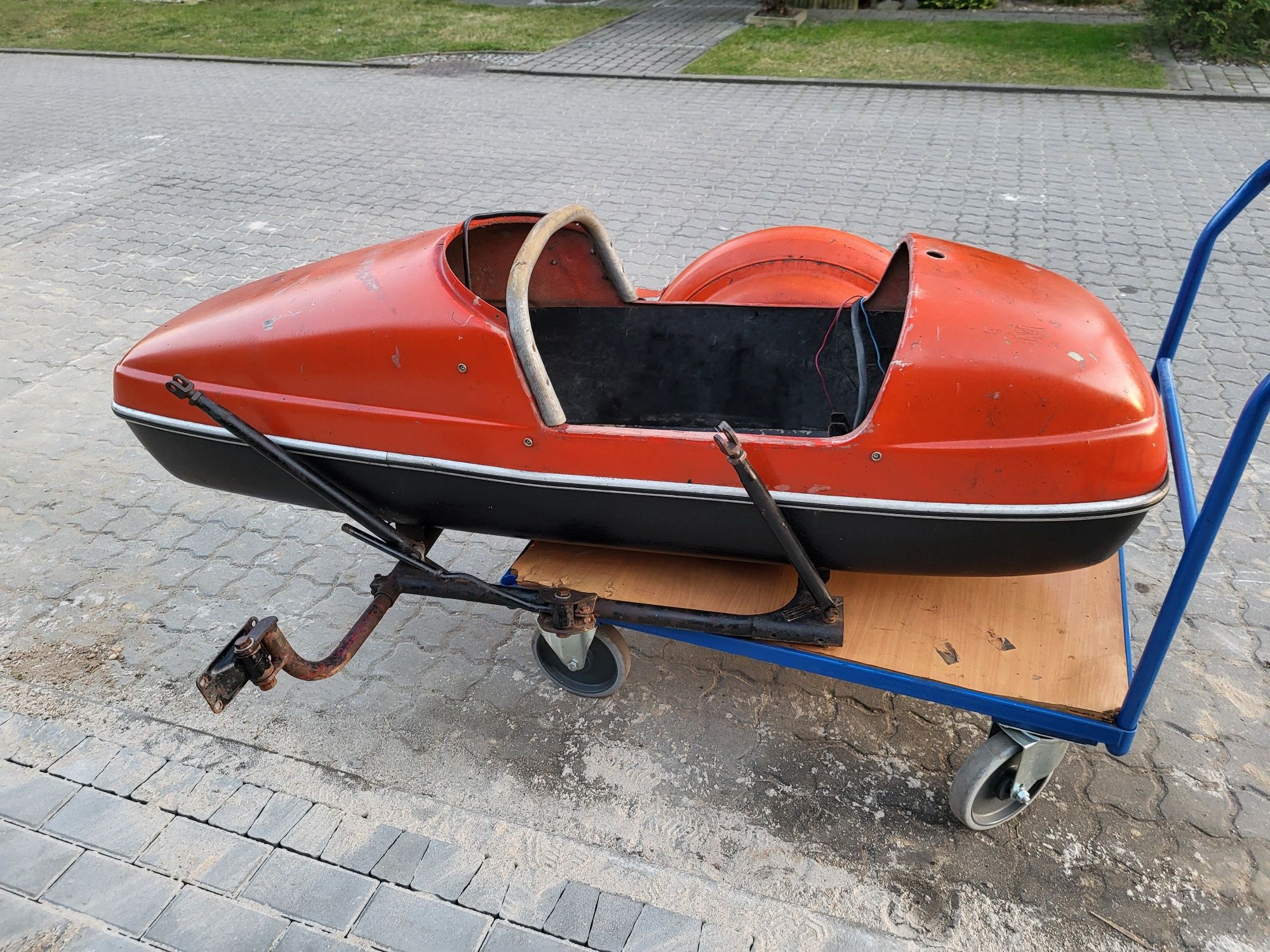 Wózek velorex 562 gondola kosz jawa