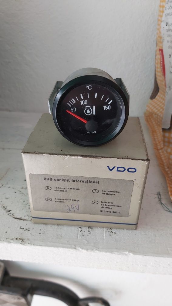 Manómetro temperatura óleo VDO