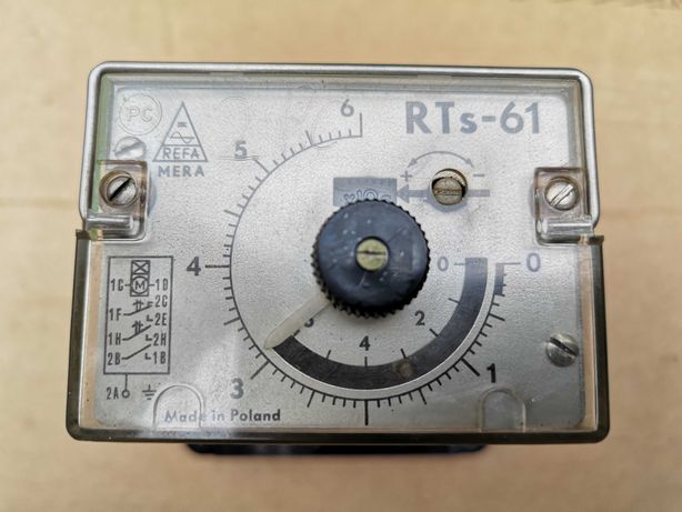 Przekaźnik Czasowy REFA RTs-61 Regulowany 220V AC
