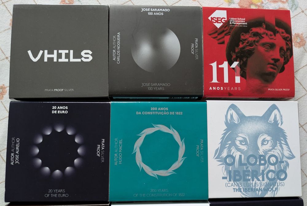 Moedas Proof disponíveis