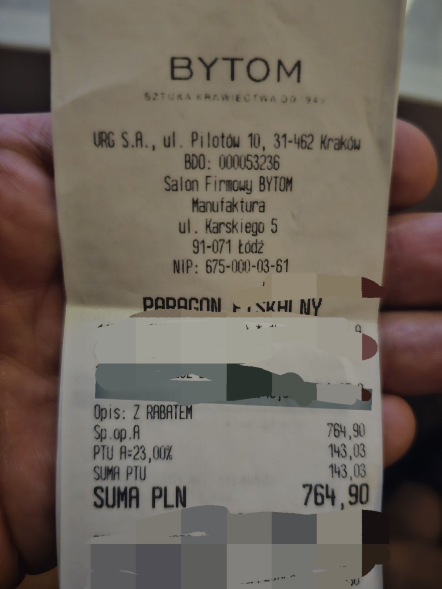 Płaszcz Bytom roz 52