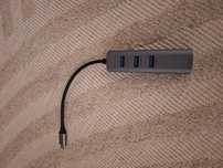 Adapter HUB USB-C na 4x USB 3.0