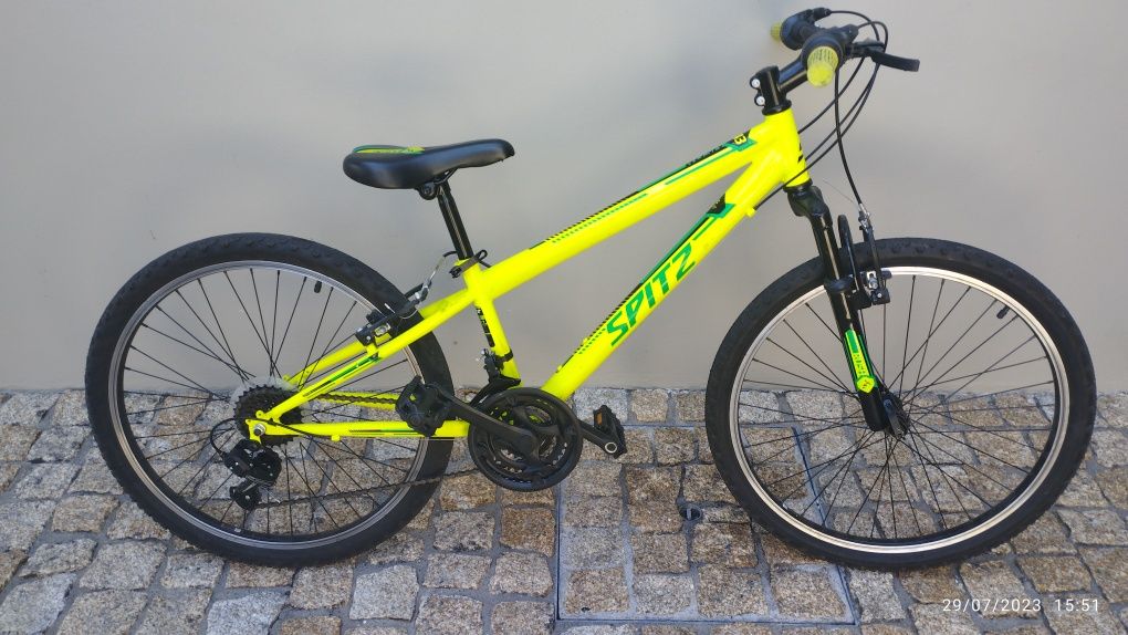 Bicicleta BTT roda 24, 18v