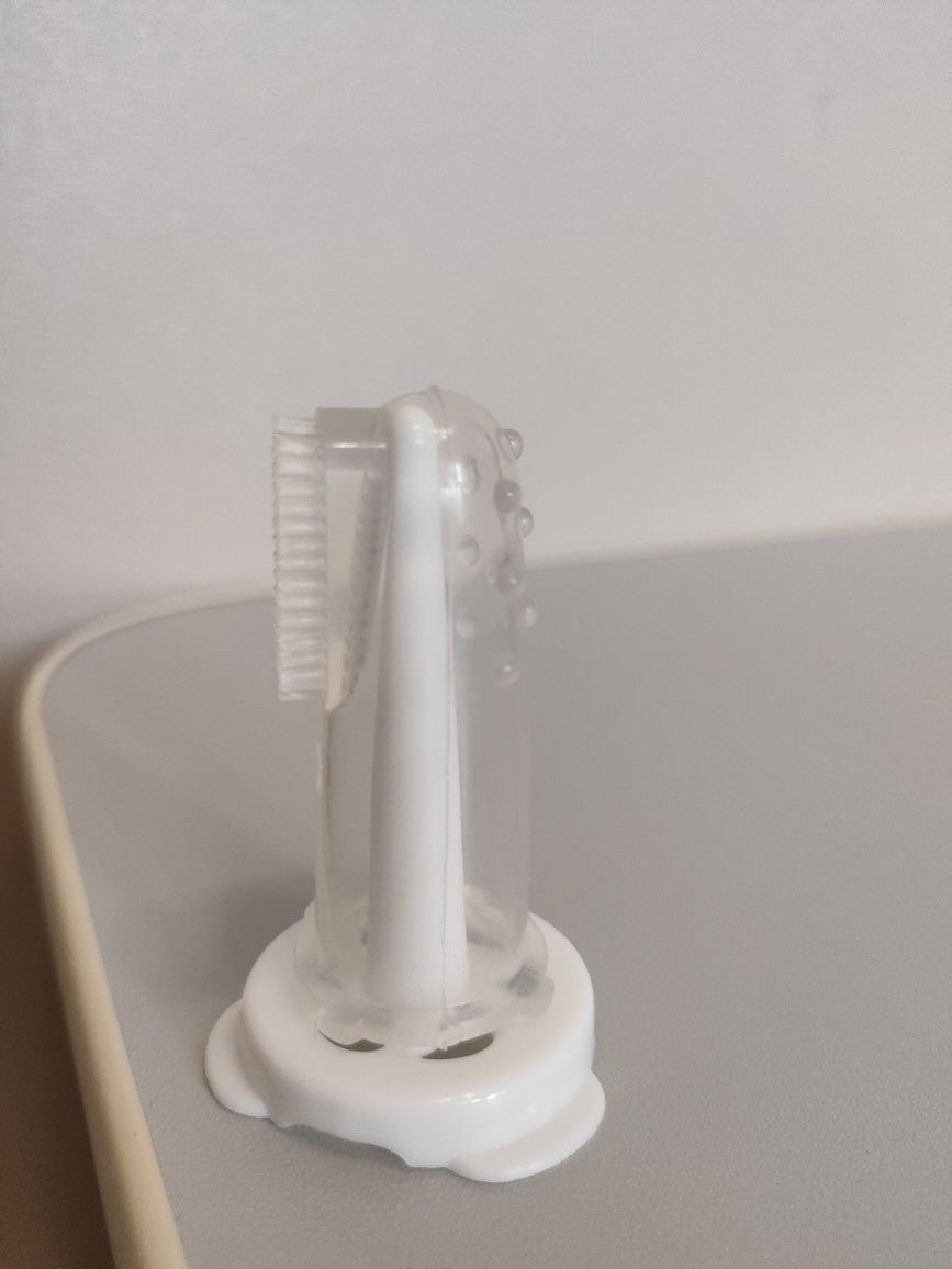 Зубна щітка jordan 0-2 роки, силіконовий напальчник масажер для перших