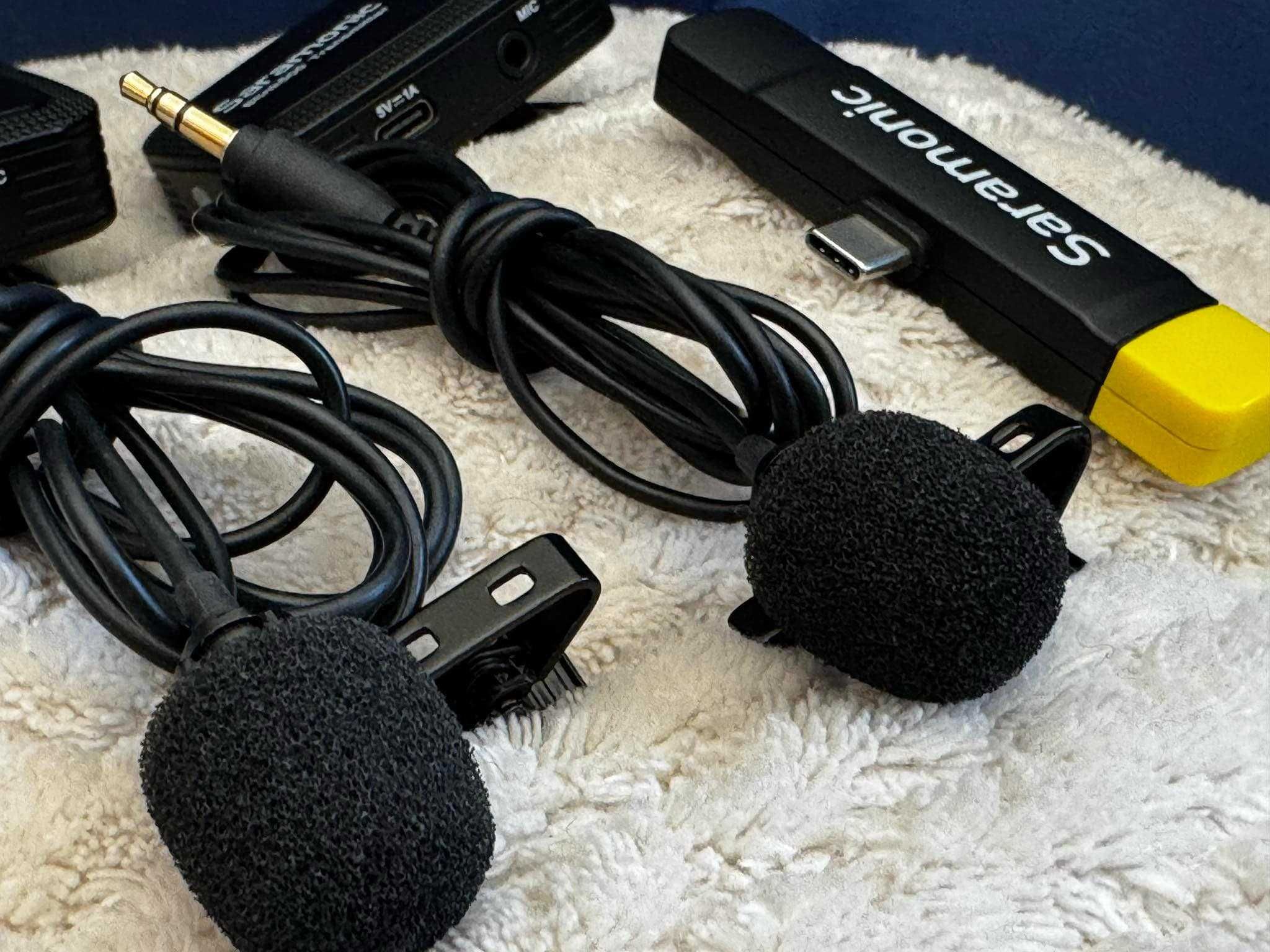 Zestaw mikrofonów bezprzewodowych Saramonic Blink500 USB C – jak nowy!