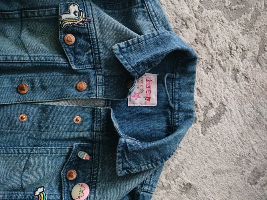 Kurteczka jeansowa dla dziewczynki