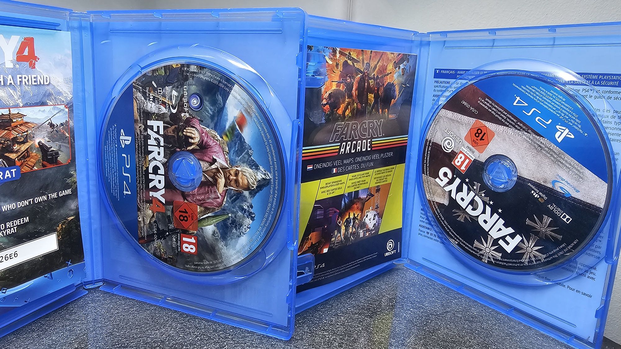 Pack 4X Farcry Far Cry 4 5 6 New Dawn PS4 PS5 PlayStation 4 5 VI