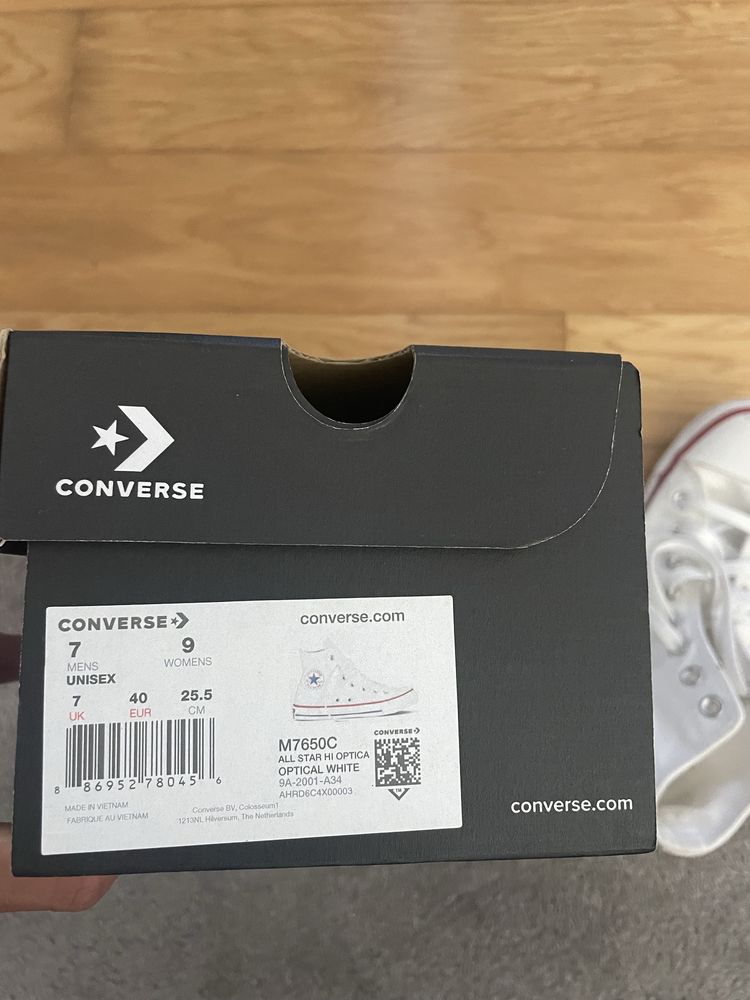Converse all star high tops unissex