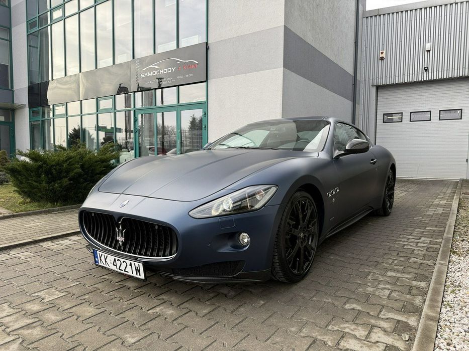 Maserati GranTurismo Limitowana 1 z 12 na świecie. 10900 km przebiegu. Unikat.