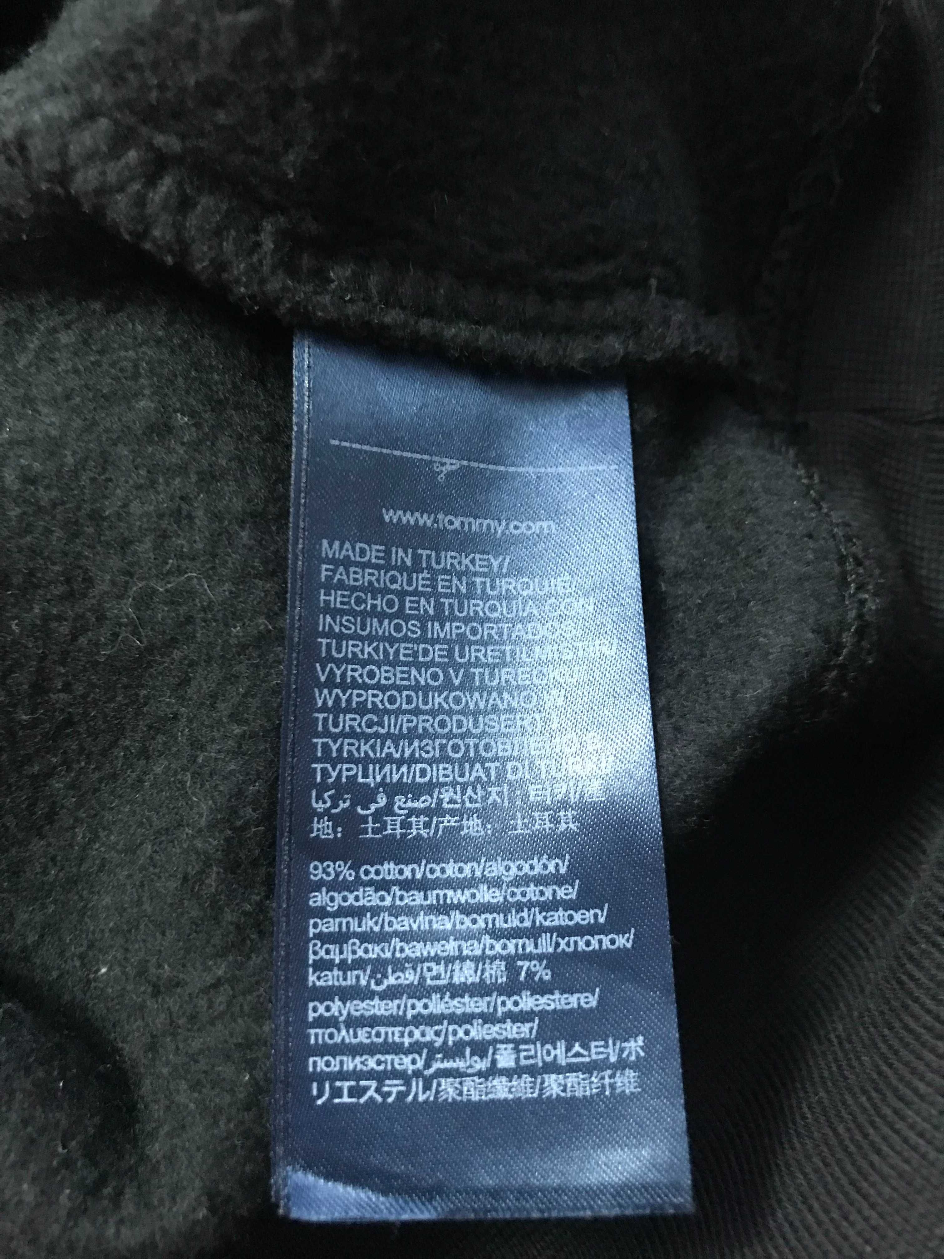 TOMMY HILFIGER r.L oryginalna bluza z kapturem męska stan BDB