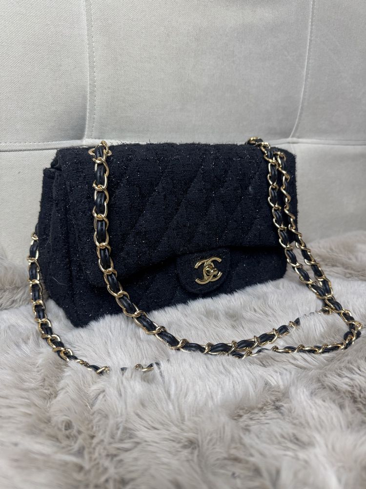 Torba torebka chanel czarna