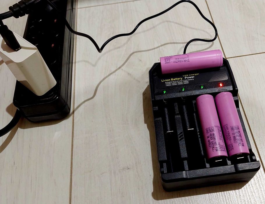 МНОГОРАЗОВЫЙ ТОП Аккумулятор/батарейка (18650) ОРИГИНАЛ, для фонарика