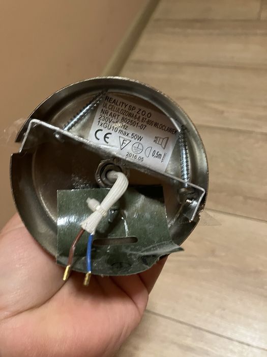 Halogen kierunkowy łazienka salon toaletka