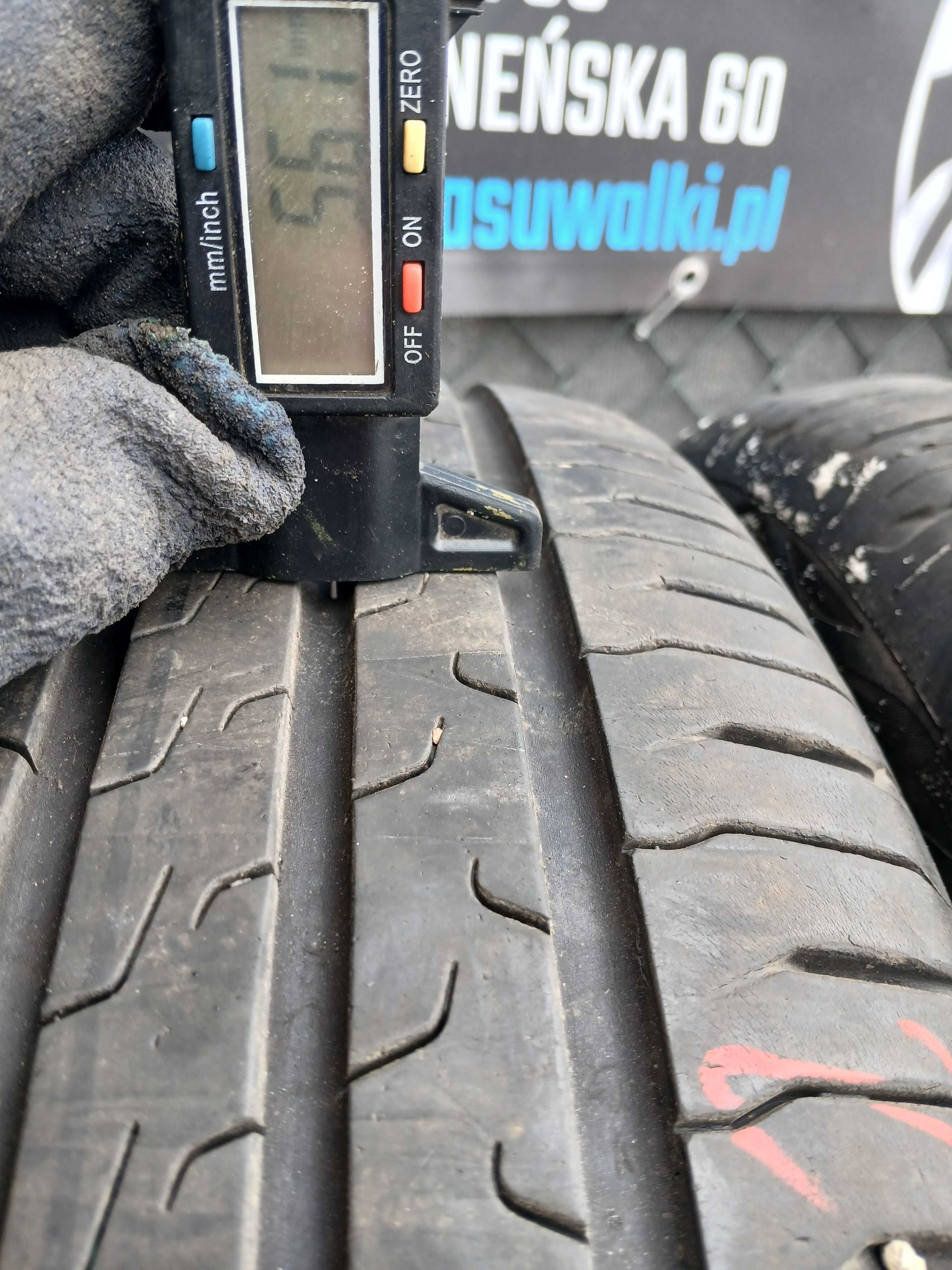 2x używane opony letnie 205/55 R16 Continental q1Montaż GWARANCJA