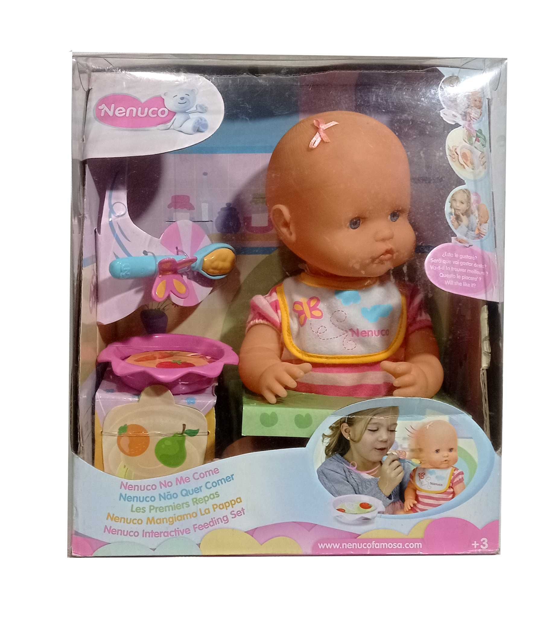 Lalka Nenuco Naucz jeść lalkę