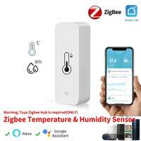 Беспроводной Wifi/ZigBee датчик температуры, терморегулятор