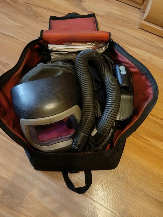 Przyłbica spawalnicza 3M Speedglas 9100FX + system filtrujący z dopływ