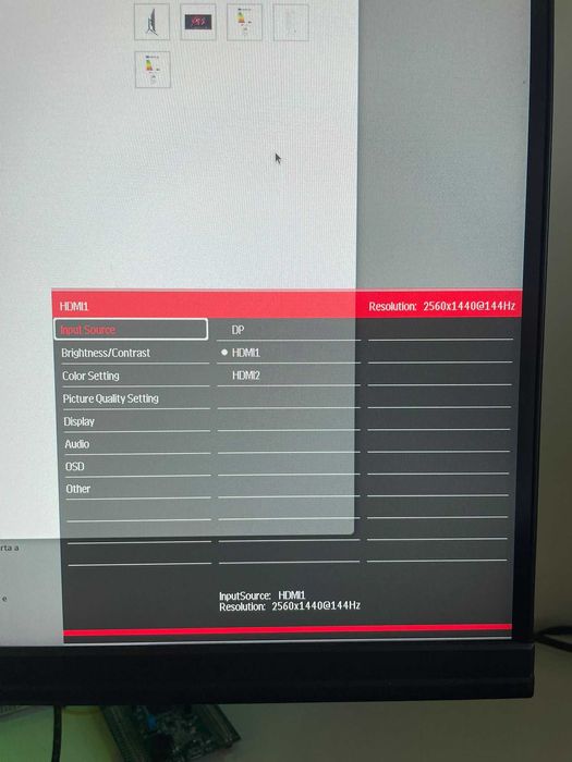 Monitor Ozone Gaming DSP27 IPS 2560 x 1440, 2k, 1 ms, 144 hz, HDR, 27"