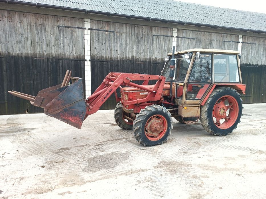 Zetor 7245 w oryginale ze Szwecji 6748 ładowacz tur