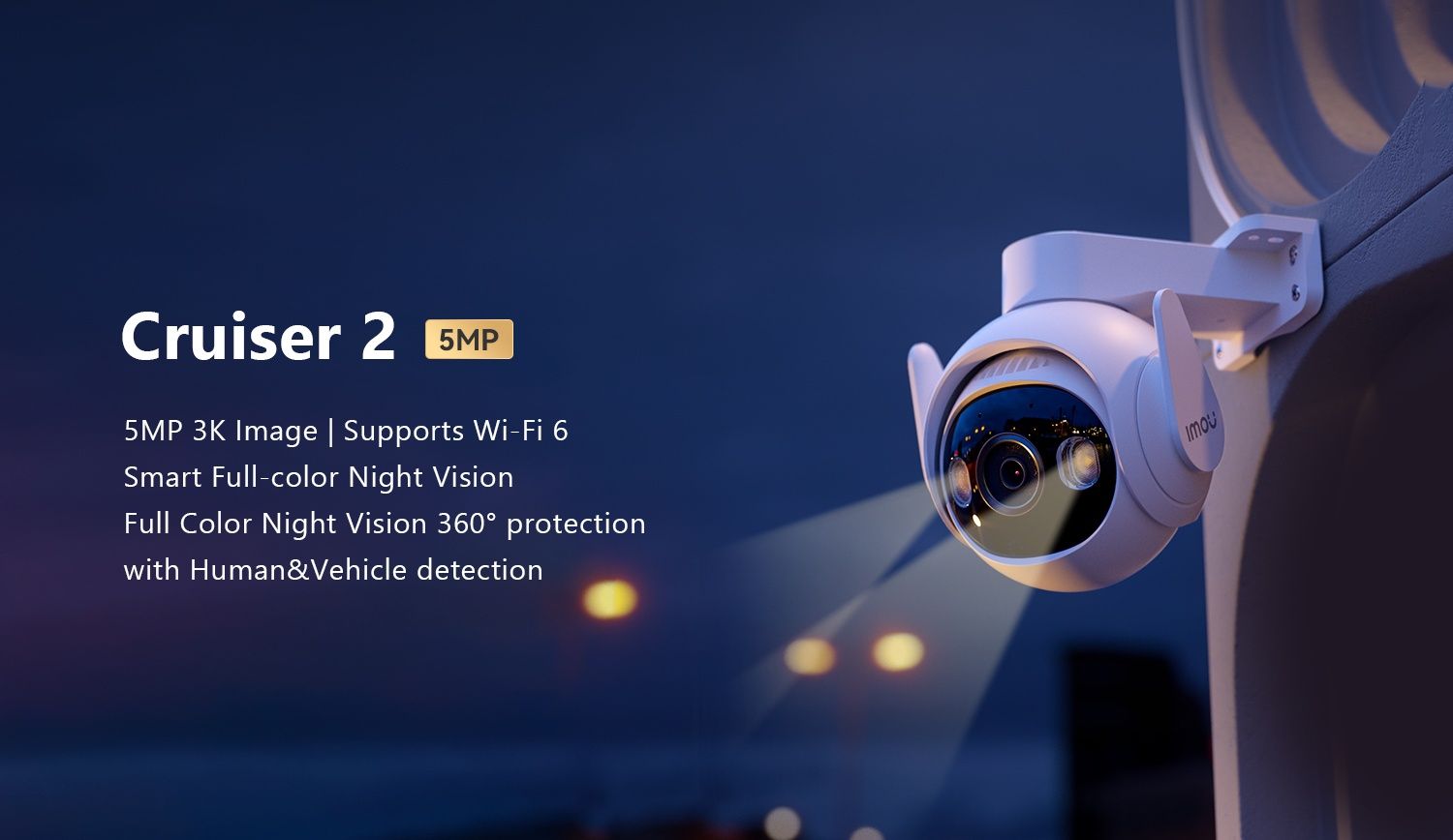 Imou Cruiser 2 WiFi, 5 Mp  Відеокамера